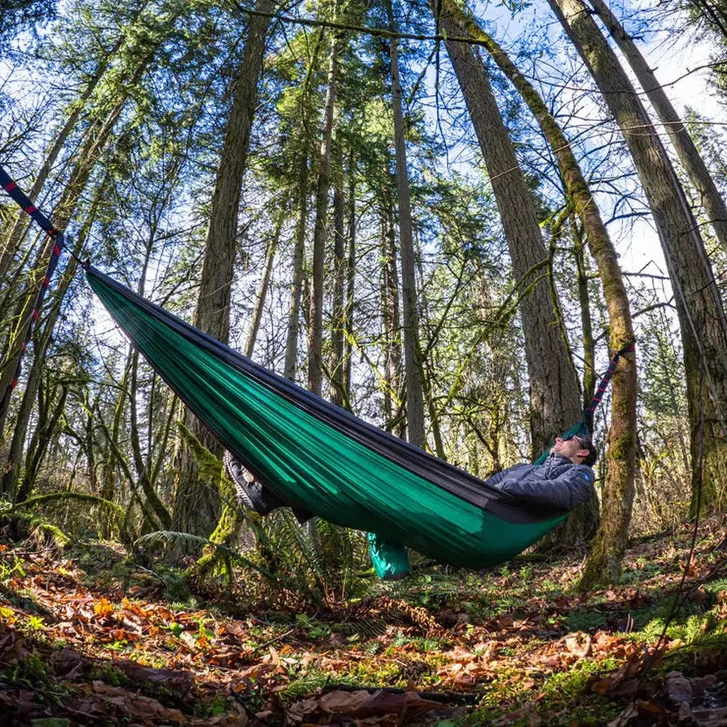 Grand Trunk Double Parachute Nylon Hammock with Straps-Camping - Tents & Shelters - Hammocks-Grand Trunk-Appalachian Outfitters