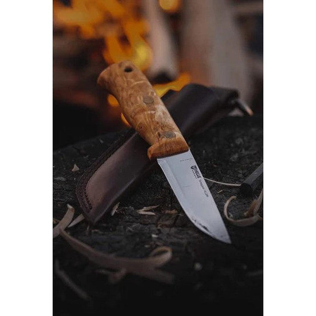 Helle Knives: Utvaer - Curly Birch 14