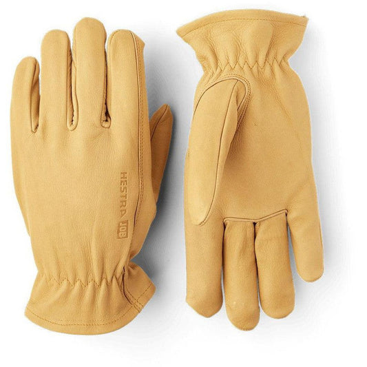 Hestra Gloves Cow Driver Uninsulated-Accessories - Gloves - Unisex-Hestra Gloves-Yellow-7-Appalachian Outfitters