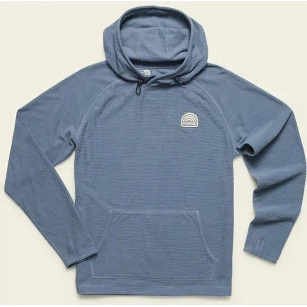 Howler Brothers Men's Palo Duro Fleece Hoodie-Men's - Clothing - Tops-Howler Brothers-Mirage Blue-M-Appalachian Outfitters