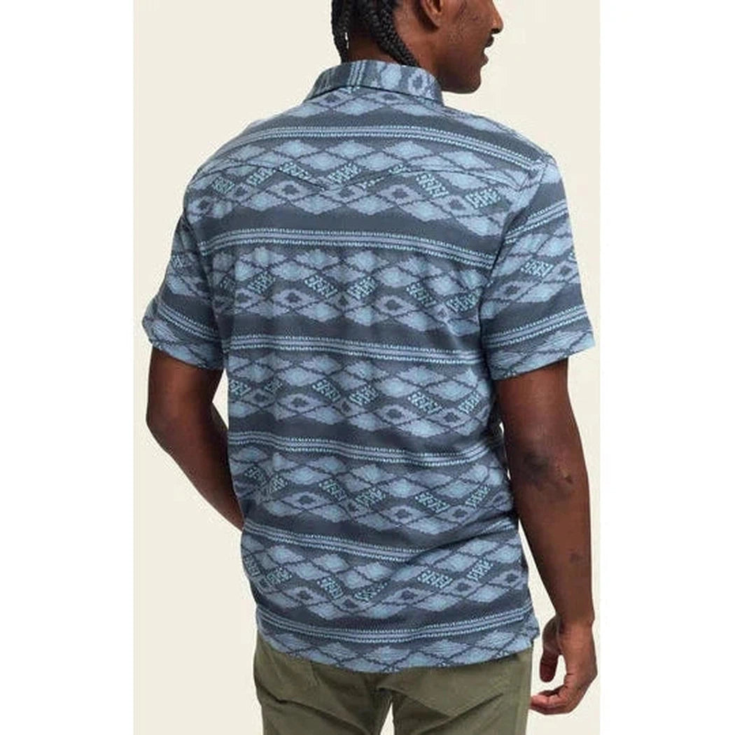 Howler Brothers Men's Ranchero Jacquard Polo-Men's - Clothing - Tops-Howler Brothers-Appalachian Outfitters