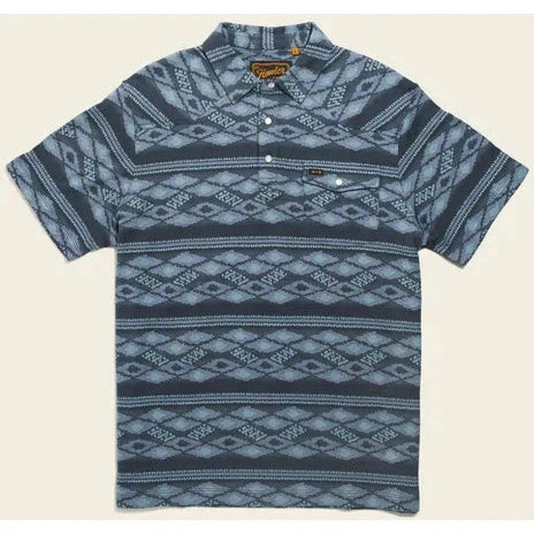 Howler Brothers Men's Ranchero Jacquard Polo-Men's - Clothing - Tops-Howler Brothers-Appalachian Outfitters