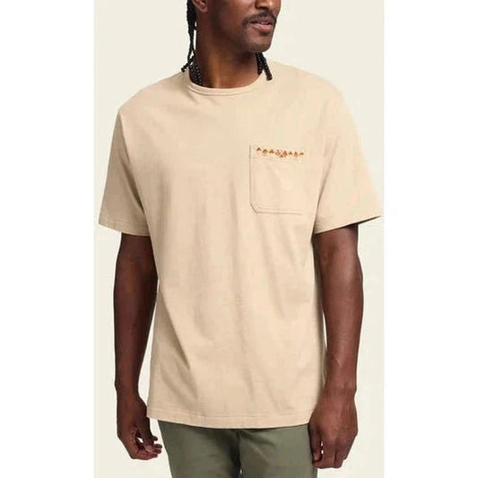 Howler Brothers Men's Spectrum Pocket T-Men's - Clothing - Tops-Howler Brothers-Putty-M-Appalachian Outfitters