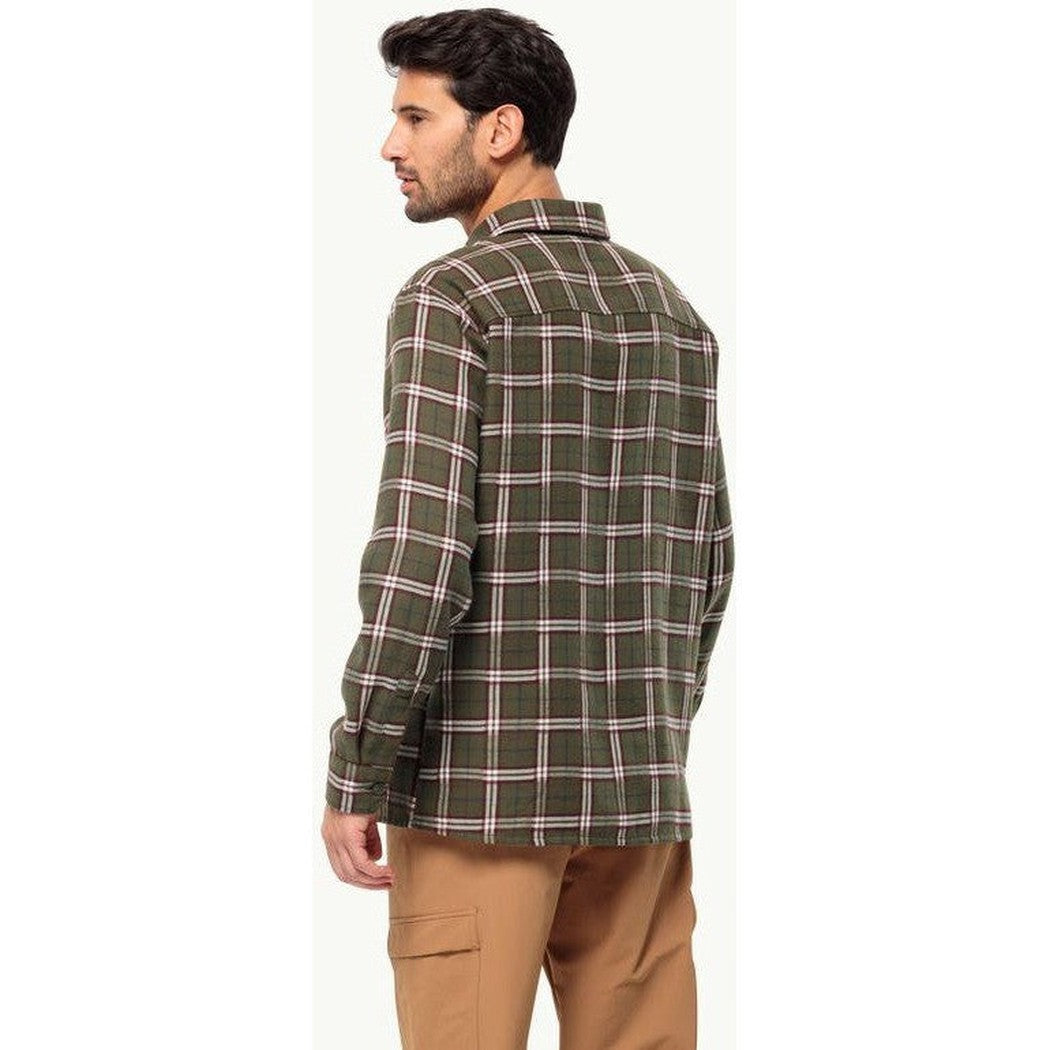 Jack Wolfskin Men's Morgenluft Shirt-Men's - Clothing - Tops-Jack Wolfskin-Appalachian Outfitters