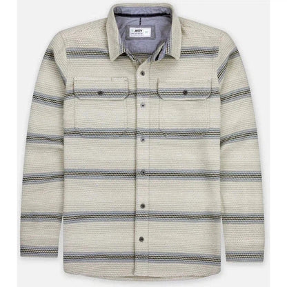 Jetty Men's Horizon Flannel-Men's - Clothing - Tops-Jetty-Grey-M-Appalachian Outfitters