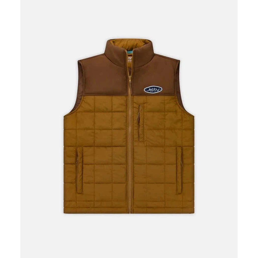 Jetty Men's Terrace Vest-Men's - Clothing - Jackets & Vests-Jetty-Brown-M-Appalachian Outfitters