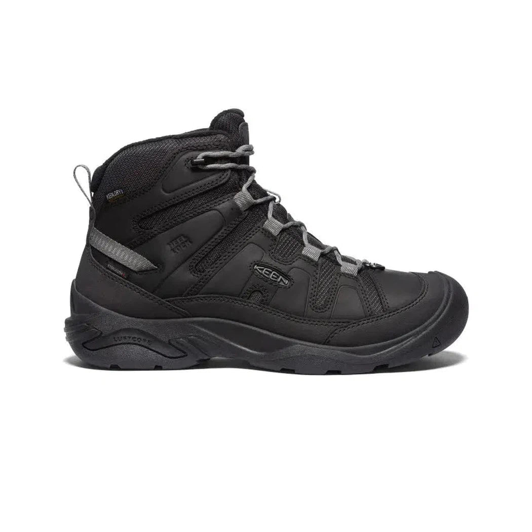 Keen Men's Circadia Polar Mid-Men's - Footwear - Shoes-Keen-Black/SteelGrey-8.5-Appalachian Outfitters