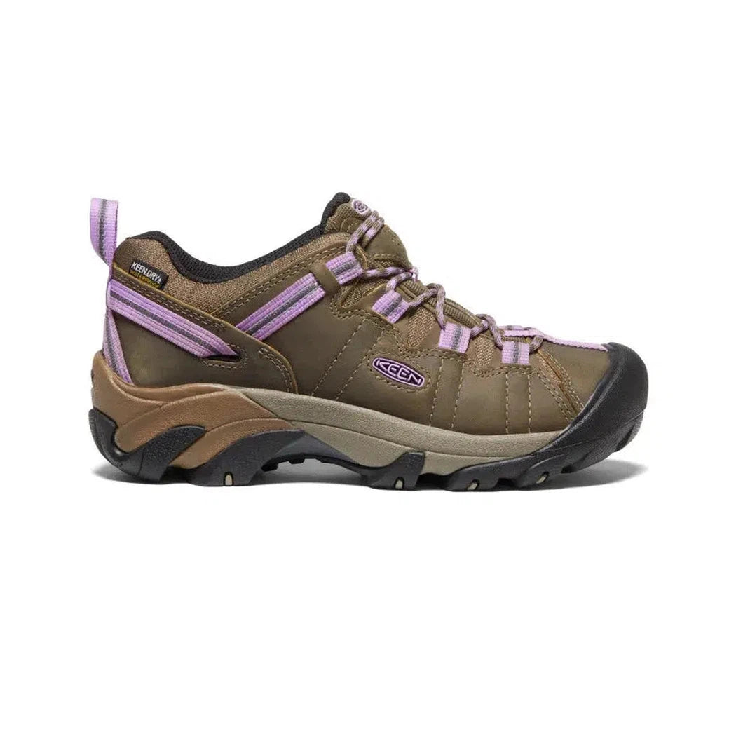 Keen Women's Targhee II WP-Men's - Footwear - Shoes-Keen-Timberwolf/English Lavender-6-Appalachian Outfitters