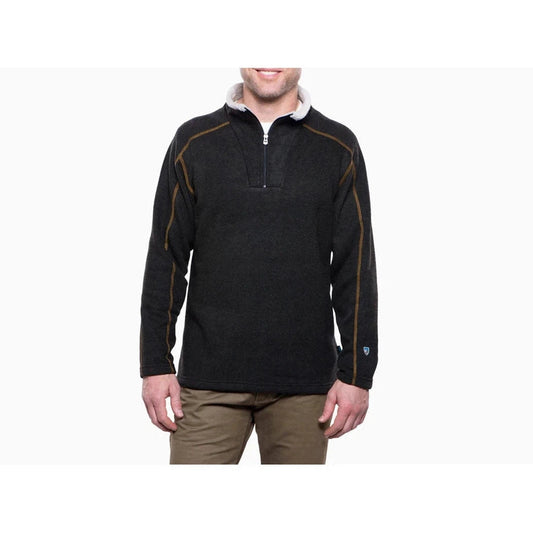 Kuhl Men's Europa™ 1/4 Zip-Men's - Clothing - Tops-Kuhl-Charcoal-M-Appalachian Outfitters