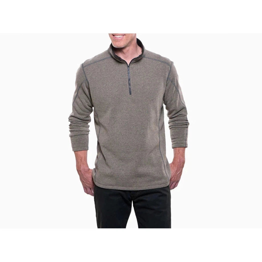 Kuhl Men's Revel™ 1/4 Zip Sweater-Men's - Clothing - Tops-Kuhl-Oatmeal-M-Appalachian Outfitters