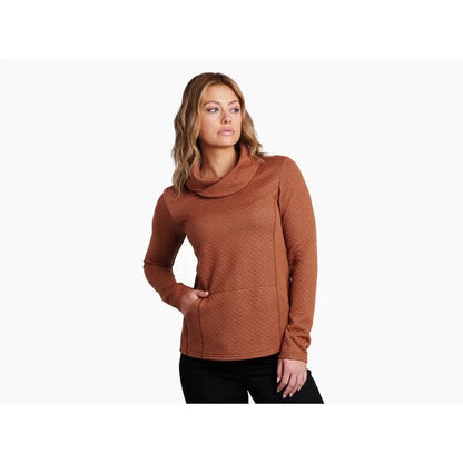 Kuhl Women's Athena Pullover-Women's - Clothing - Tops-Kuhl-Copper-S-Appalachian Outfitters