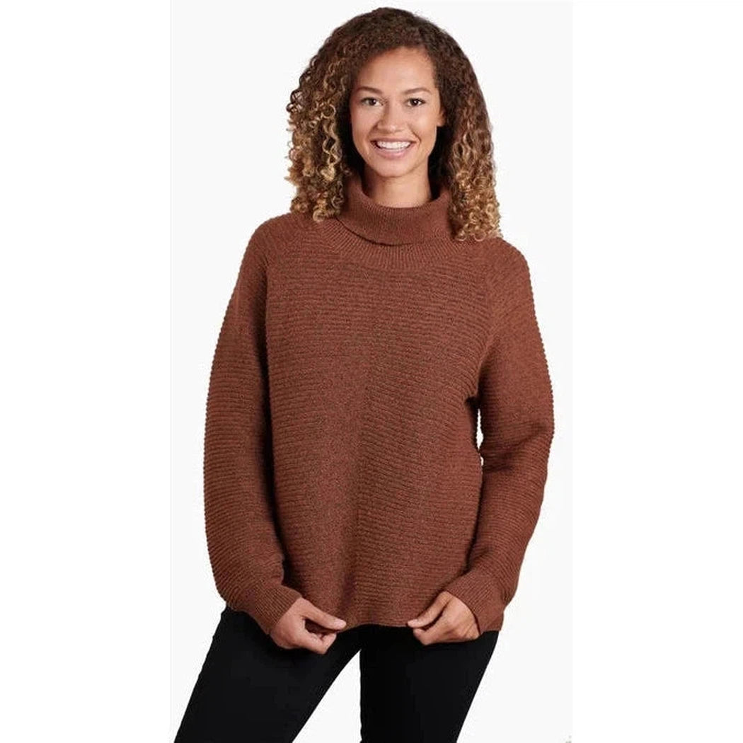 Kuhl Women's Solace Sweater-Women's - Clothing - Tops-Kuhl-Copper-S-Appalachian Outfitters