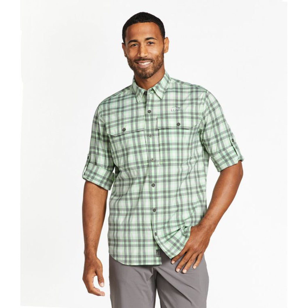 L.L.Bean Men's Regular No Fly Zone Shirt Plaid-Men's - Clothing - Tops-L.L.Bean-Appalachian Outfitters