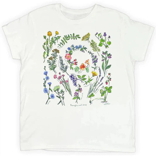 Liberty Graphics Beneficial Herbs Short Sleeve T-Unisex - Clothing - Tops-Liberty Graphics-Appalachian Outfitters