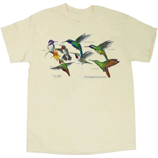 Liberty Graphics Hummingbirds Short Sleeve T-Unisex - Clothing - Tops-Liberty Graphics-Appalachian Outfitters