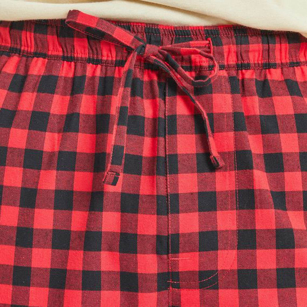 Life is Good Men's Buffalo Check Pattern Classic Sleep Pant-Men's - Clothing - Bottoms-Life is Good-Appalachian Outfitters