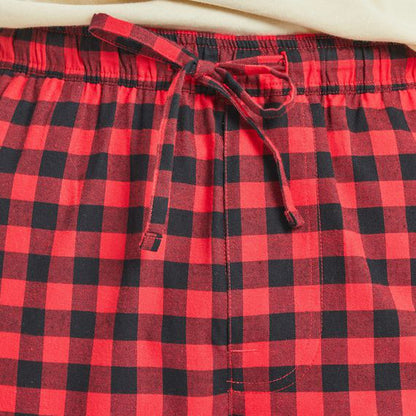 Life is Good Men's Buffalo Check Pattern Classic Sleep Pant-Men's - Clothing - Bottoms-Life is Good-Appalachian Outfitters