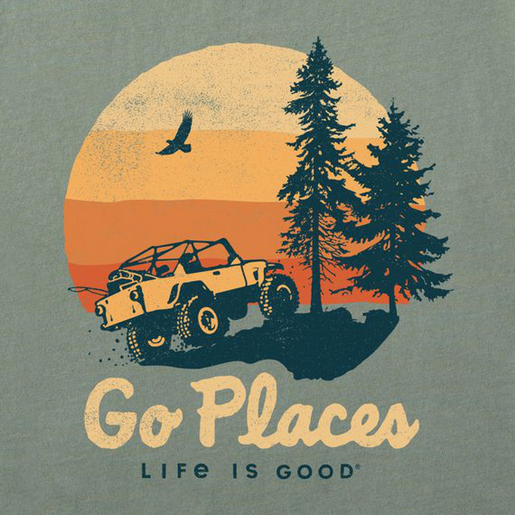 Life is Good Men's Go Places Long Sleeve Crusher Tee-Men's - Clothing - Tops-Life is Good-Appalachian Outfitters