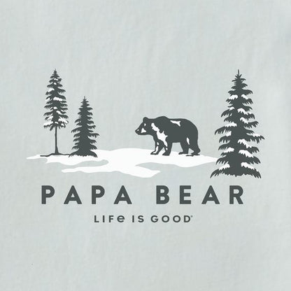 Life is Good Men's Scenic Papa Bear Crusher Tee-Men's - Clothing - Tops-Life is Good-Appalachian Outfitters