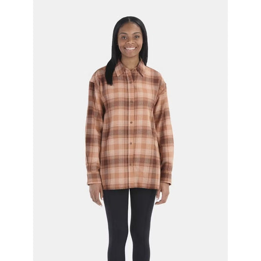 Marmot Women's Fairfax Lightweight Relaxed Flannel-Women's - Clothing - Tops-Marmot-Sunburn-S-Appalachian Outfitters