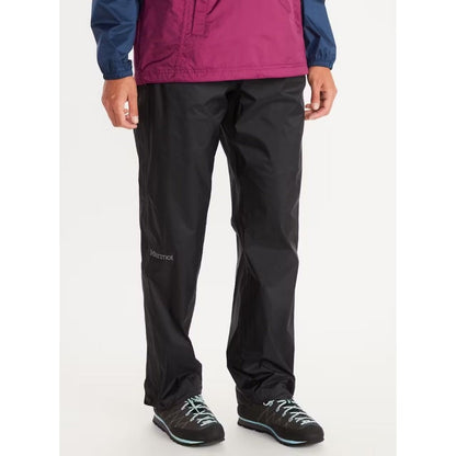 Marmot Women's PreCip Eco Full Zip Pant-Men's - Clothing - Bottoms-Marmot-Black-29in-XS-Appalachian Outfitters