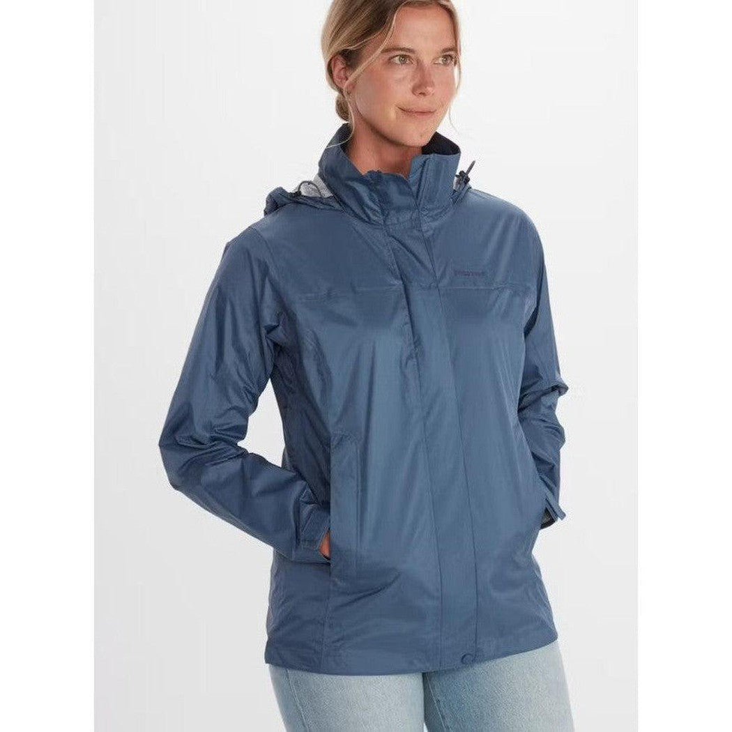 Marmot Women's PreCip Eco Jacket-Women's - Clothing - Jackets & Vests-Marmot-Storm-S-Appalachian Outfitters