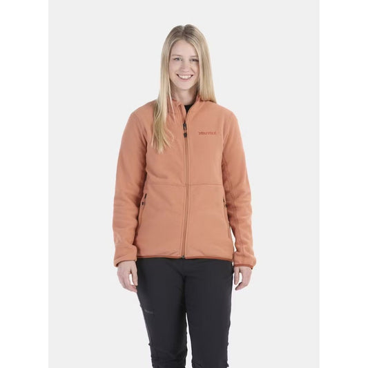 Marmot Women's Rocklin Full Zip Jacket-Women's - Clothing - Jackets & Vests-Marmot-Sunburn-S-Appalachian Outfitters