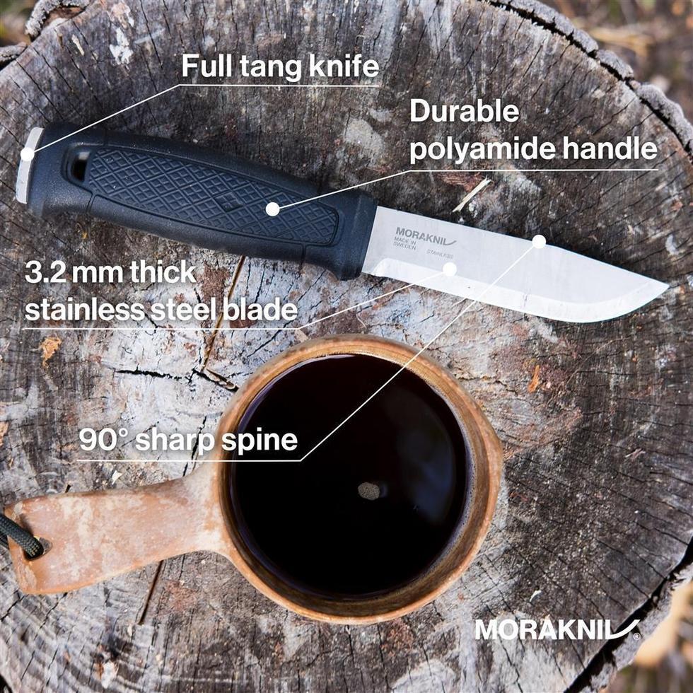 Mora Garberg bushcraft knife 13715 Polymer sheath