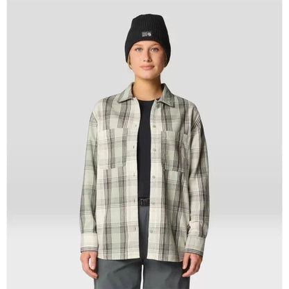 Mountain Hardwear Women's Dolores Flannel Long Sleeve Shirt-Women's - Clothing - Tops-Mountain Hardwear-Appalachian Outfitters