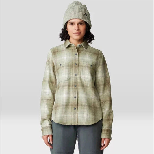 Mountain Hardwear Women's Plusher Long Sleeve Shirt-Women's - Clothing - Tops-Mountain Hardwear-Appalachian Outfitters