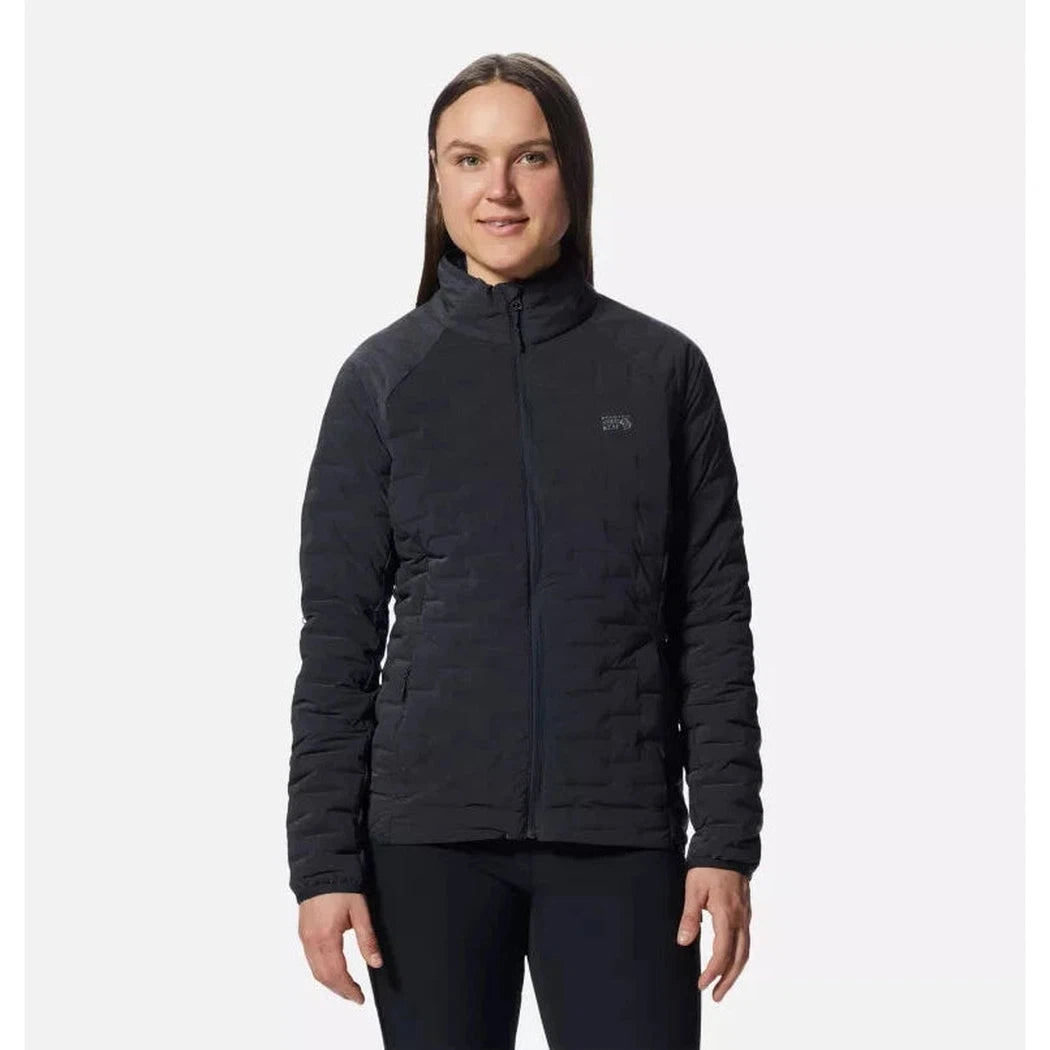 Mountain Hardwear Women's Stretchdown Light Jacket-Women's - Clothing - Jackets & Vests-Mountain Hardwear-Dark Storm Heather-S-Appalachian Outfitters