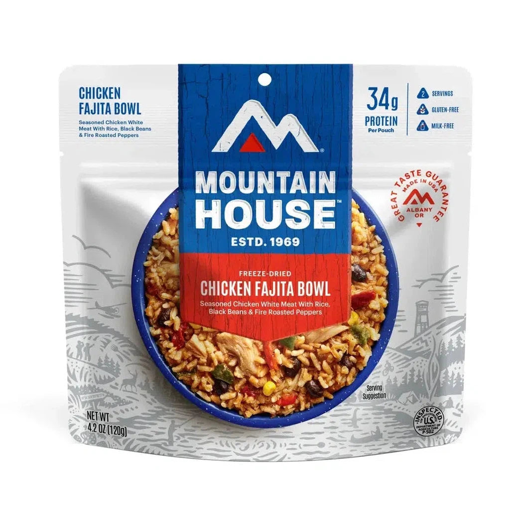 Mountain House Chicken Fajita Bowl-Food - Backpacking-Mountain House-Appalachian Outfitters