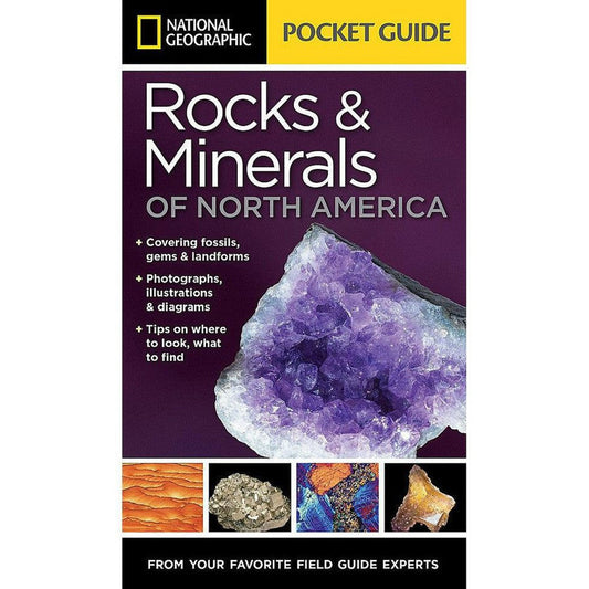 National Geographic Pocket Guide Rocks & Minerals of N.A.-Books - Books-National Geographic-Appalachian Outfitters