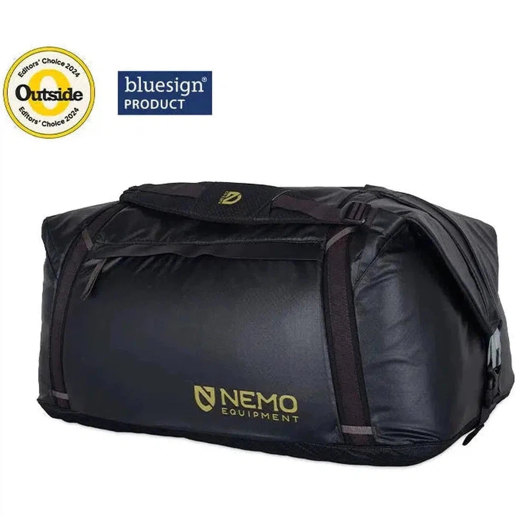 NEMO Double Haul™  Convertible Duffel & Tote-Travel - Bags - Duffels-NEMO-Black-100L-Appalachian Outfitters