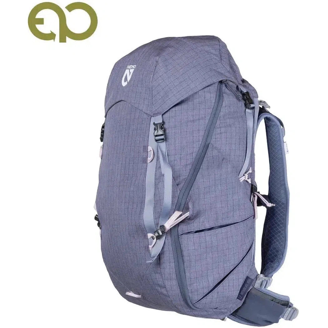 NEMO Resolve Womens 35L Endless Promise-Camping - Backpacks - Daypacks-NEMO-Blue Granite-Appalachian Outfitters