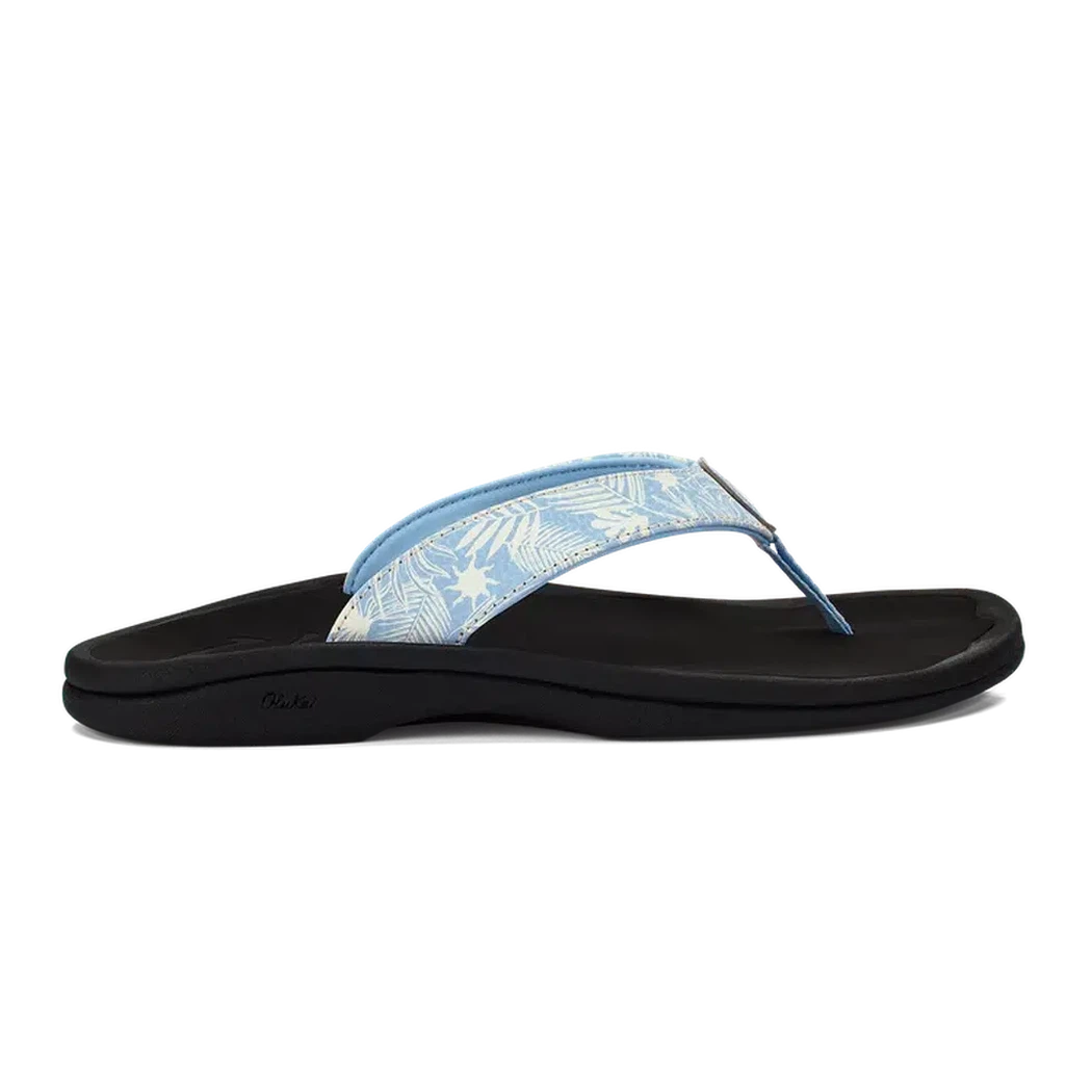 Olukai Women's Ohana-Women's - Footwear - Sandals-Olukai-Pale Blue / Black-7-Appalachian Outfitters