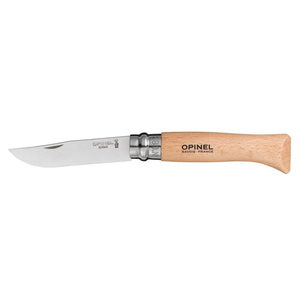 Opinel #8 Slim Folding Knife Stainless Padauk – Bernal Cutlery