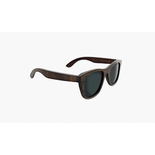 Optic Nerve Hedge-Accessories - Sunglasses-Optic Nerve-All Wood Dark Bamboo-Smoke-Appalachian Outfitters