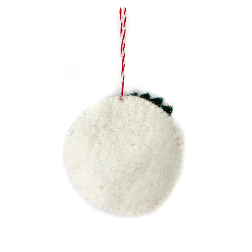 Ornaments 4 Orphans Car with Tree Felt Wool Christmas Ornament-Accessories - Novelty-Ornaments 4 Orphans-Appalachian Outfitters