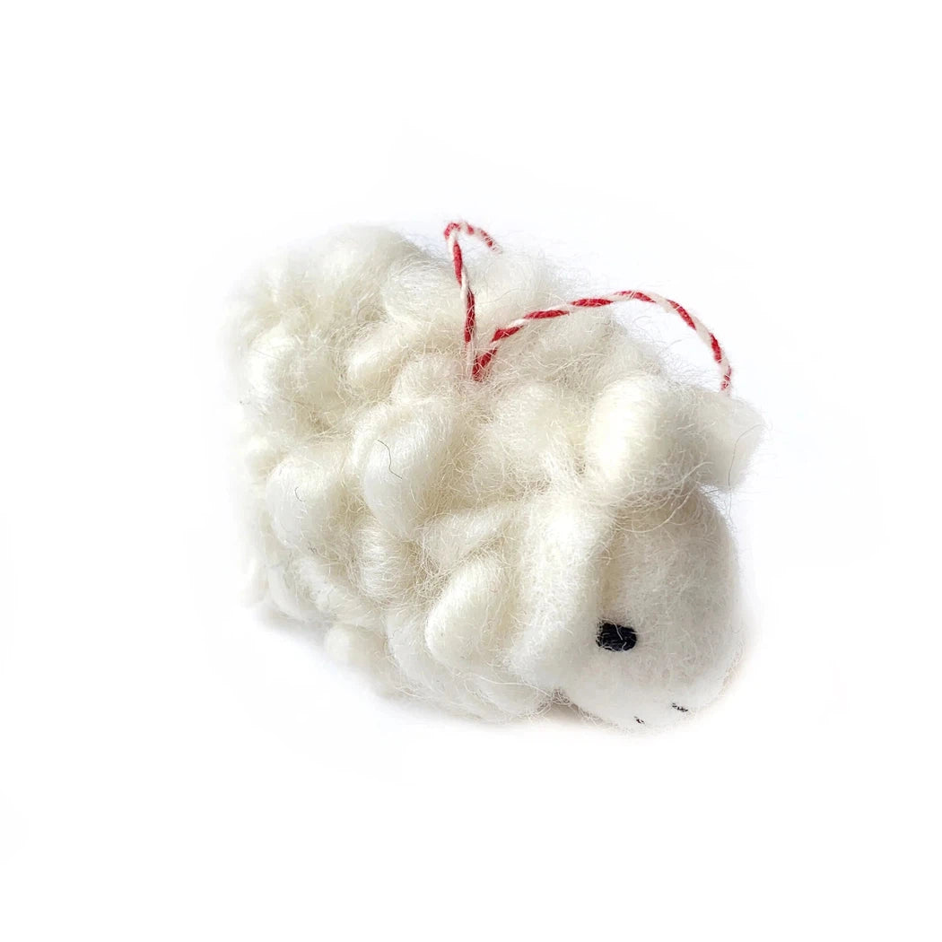 Ornaments 4 Orphans Sheep Felt Wool Christmas Ornament-Accessories - Novelty-Ornaments 4 Orphans-Appalachian Outfitters