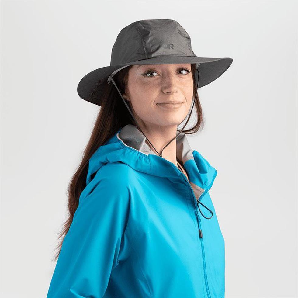 Outdoor Research Helium Rain Full Brim Hat Pewter Large XL