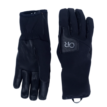 Outdoor Research Men's Stormtracker Sensor Windbloc Gloves-Accessories - Gloves - Men's-Outdoor Research-Black-M-Appalachian Outfitters