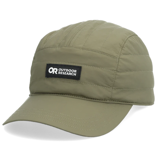 Outdoor Research Shadow Insulated 5-Panel Cap-Accessories - Hats - Unisex-Outdoor Research-Ranger Green-S-M-Appalachian Outfitters