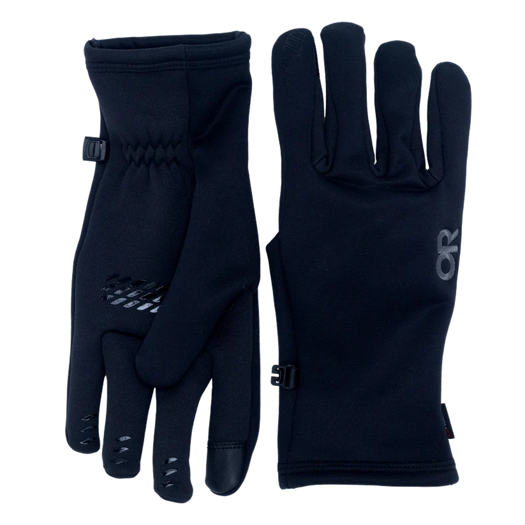 Outdoor Research Women's Backstop Sensor Windpro Gloves-Accessories - Gloves - Women's-Outdoor Research-Black-S-Appalachian Outfitters