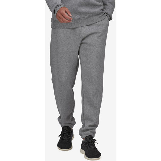 Patagonia Men's Fitz Roy Icon Uprisal Sweatpants-Men's - Clothing - Bottoms-Patagonia-Gravel Heather-M-Appalachian Outfitters