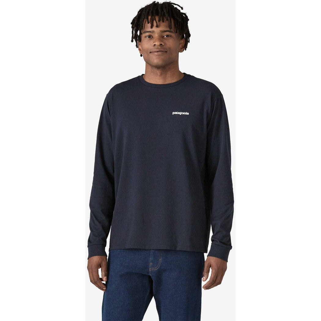 Patagonia Men's Long Sleeve Line Logo Ridge Responsibili-Tee-Men's - Clothing - Tops-Patagonia-Appalachian Outfitters