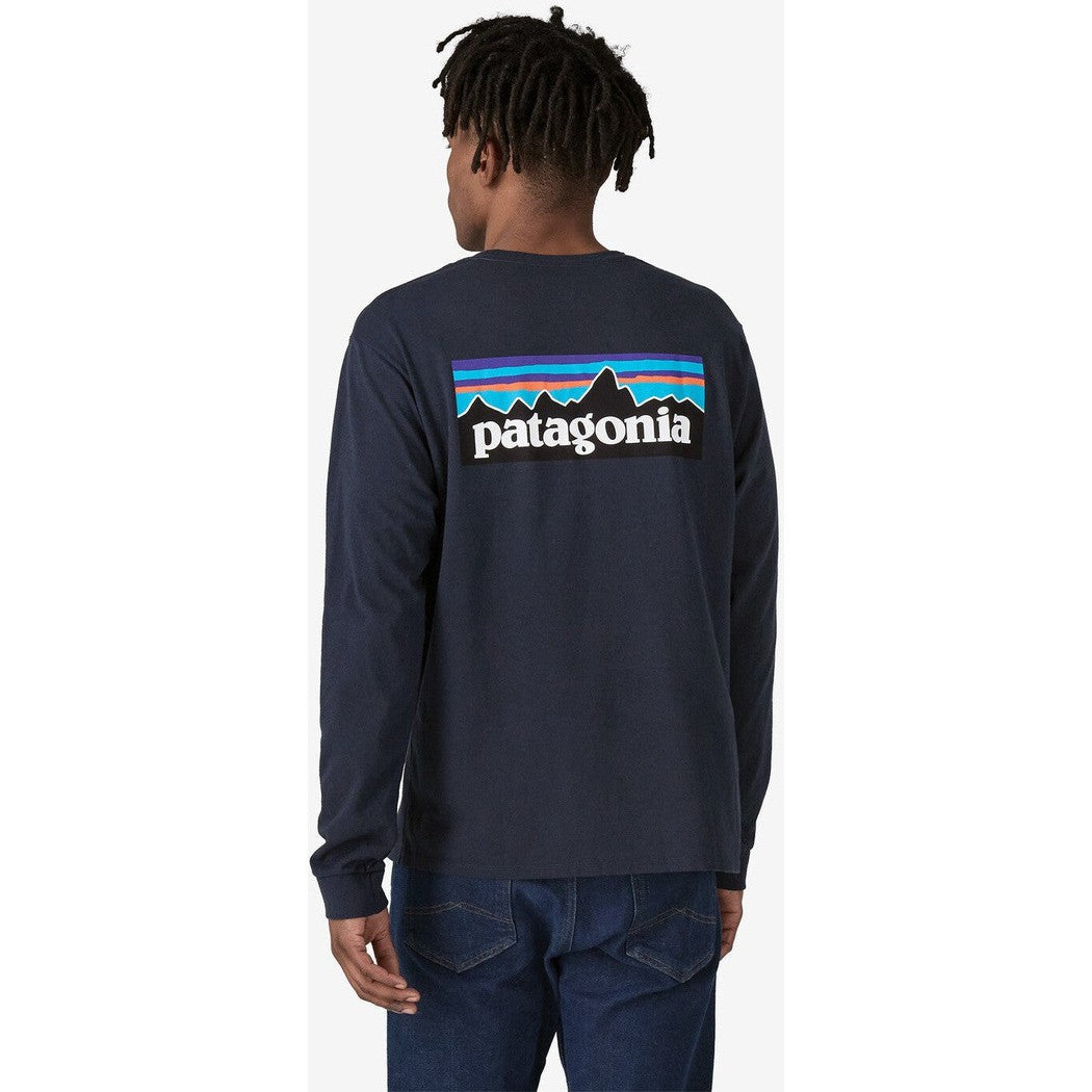 Patagonia Men's Long Sleeve Line Logo Ridge Responsibili-Tee-Men's - Clothing - Tops-Patagonia-Appalachian Outfitters