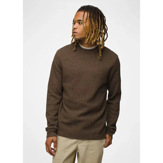 Prana Men's Forest Hill Sweater-Men's - Clothing - Tops-Prana-Sepia-M-Appalachian Outfitters