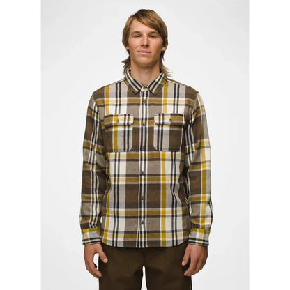 Prana Men's Westbrook Flannel Shirt-Men's - Clothing - Tops-Prana-Rich Earth-M-Appalachian Outfitters