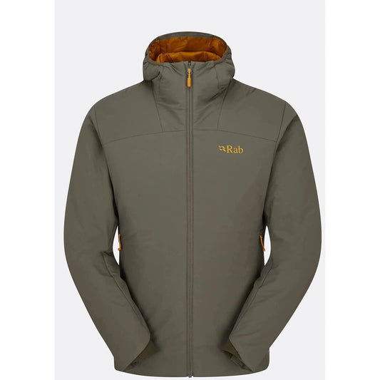 Rab Men's Xenair Alpine Light Jacket-Men's - Clothing - Jackets & Vests-Rab-Light Khaki-M-Appalachian Outfitters